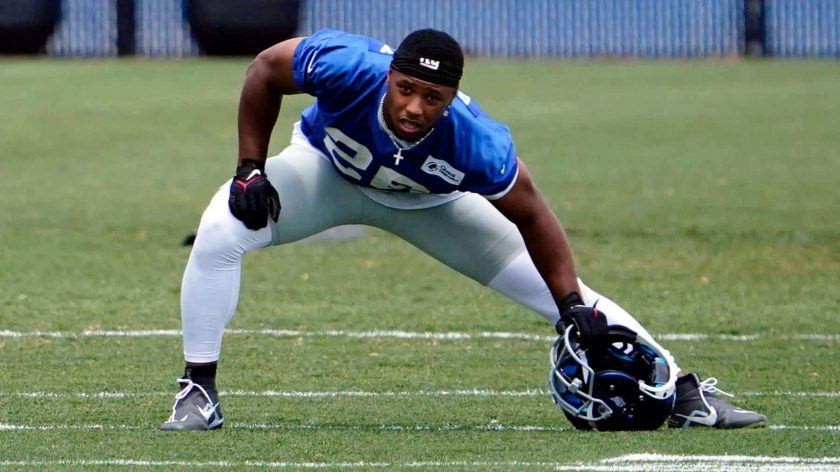 Giants’ Saquon Barkley has ‘swagger’ back. What would successful 2022 look like?