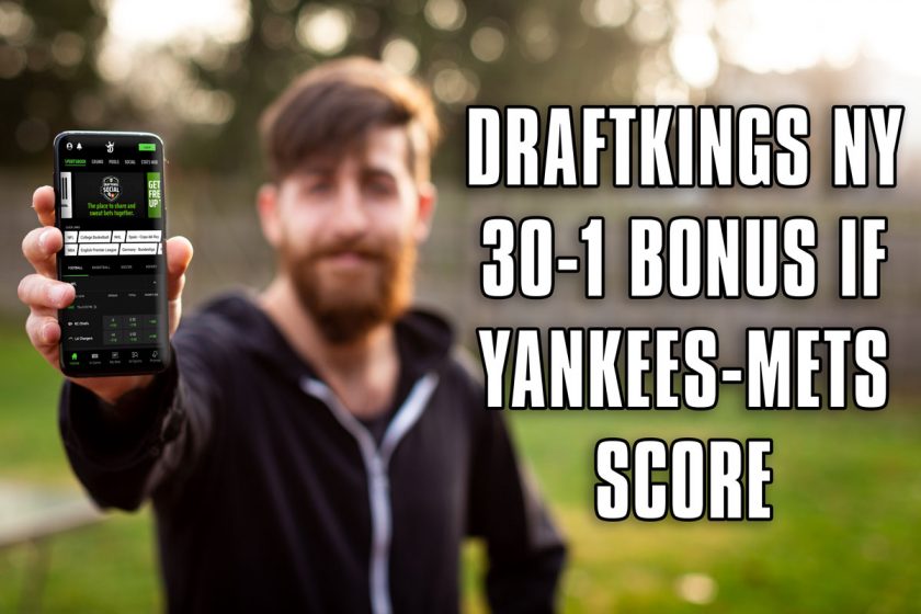 DraftKings NY Promo Code: Bet 30-1 Bonus If Yankees-Mets Score