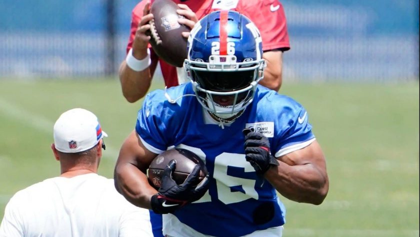 Giants training camp Day 1 highlights: Saquon Barkley with absurd grab