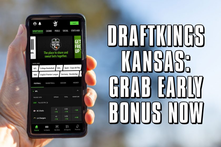 DraftKings Kansas: With Launch Just Days Away, Grab Early Bonus Now
