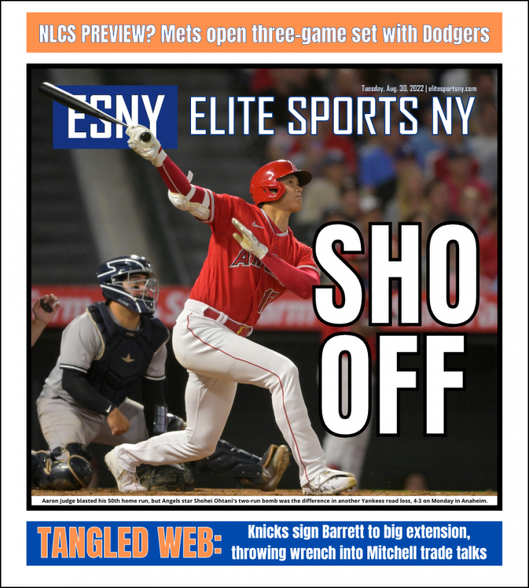 Shohei Ohtani, Angels send Yankees to 3rd straight loss | ESNY back page
