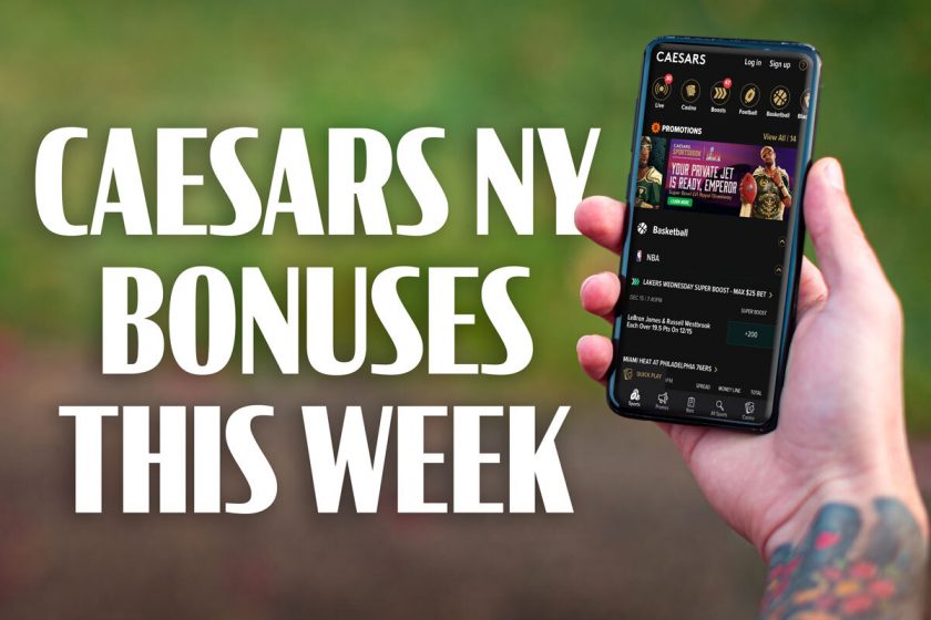 Caesars NY Promo Code: MLB, NFL, CFB Bonuses This Week