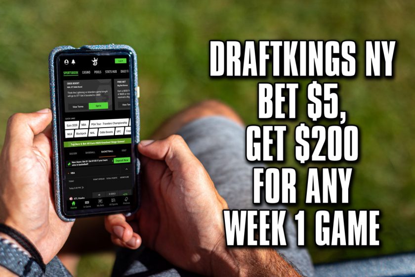 DraftKings NY Promo Code: NFL Bet $5, Get $200 For Any Week 1 Game
