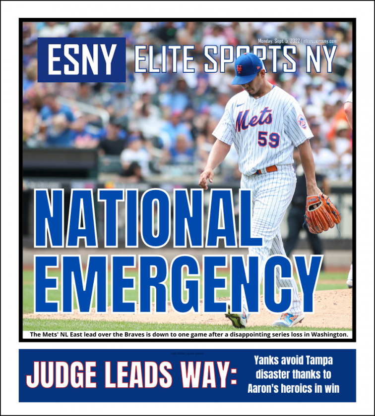 Mets’ lead over Braves is down to 1 | ESNY back page