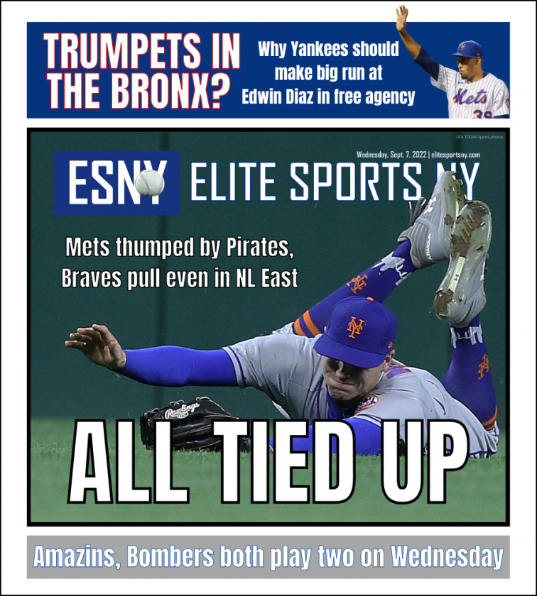 Braves, Mets are tied in NL East | ESNY back page