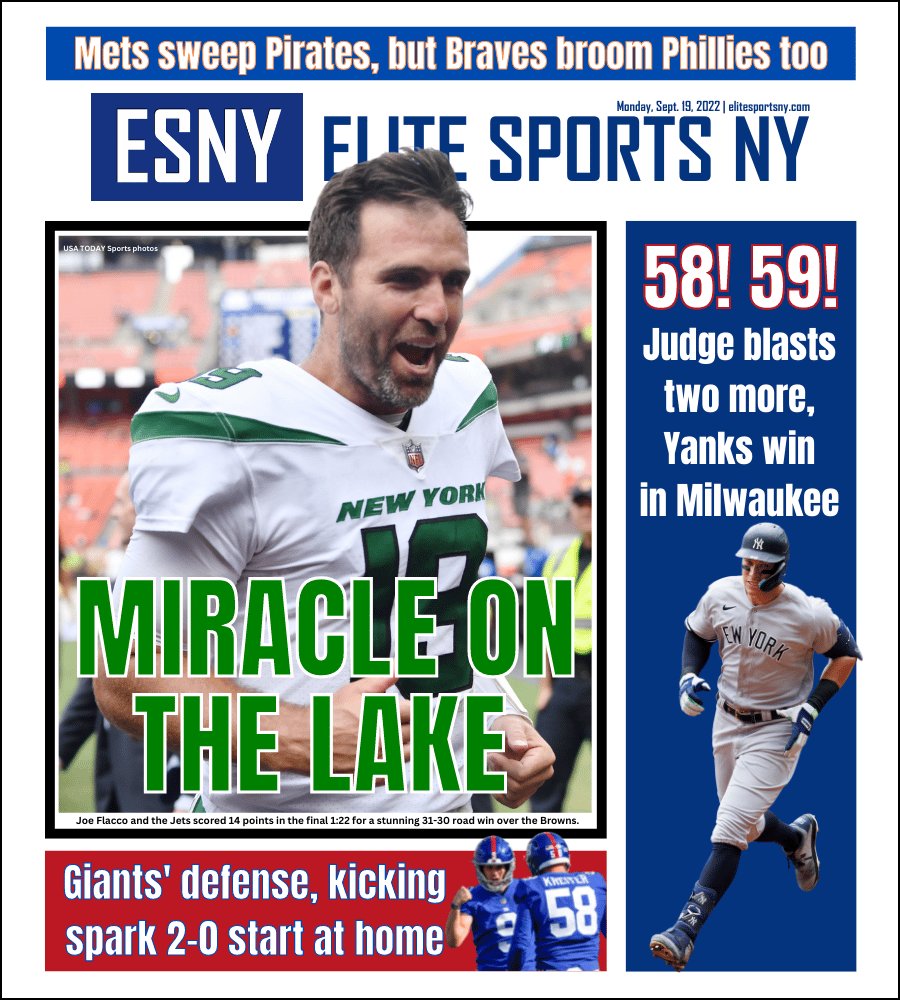 Jets’ miraculous win highlights NY’s big Sunday | ESNY back page