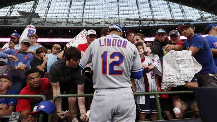 WATCH: Francisco Lindor’s grand slam gives Mets lead over Brewers
