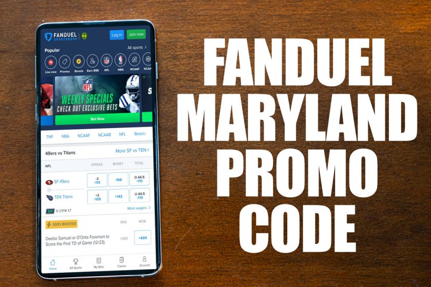 FanDuel Maryland promo code