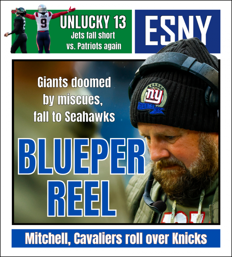 Giants bumble their way to loss in Seattle | ESNY back page