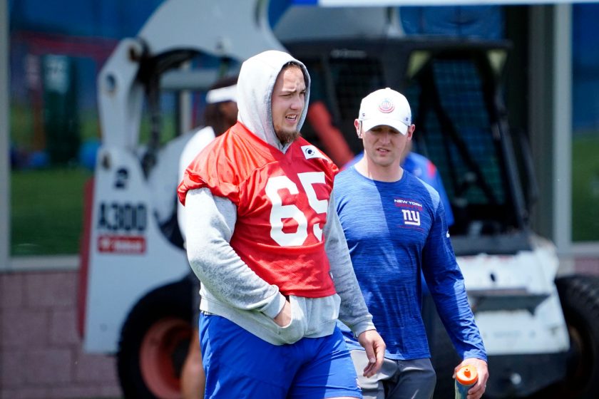 Giants’ Nick Gates on verge of completing comeback from career-threatening injury