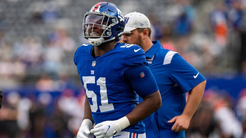 Giants OLB Azeez Ojulari hits IR. How does team replace him?