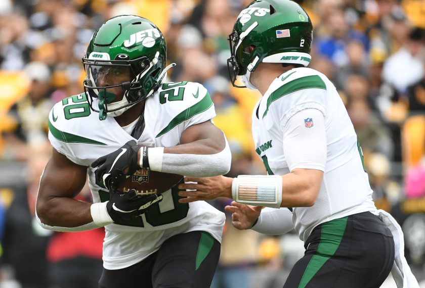 Breece Hall jets