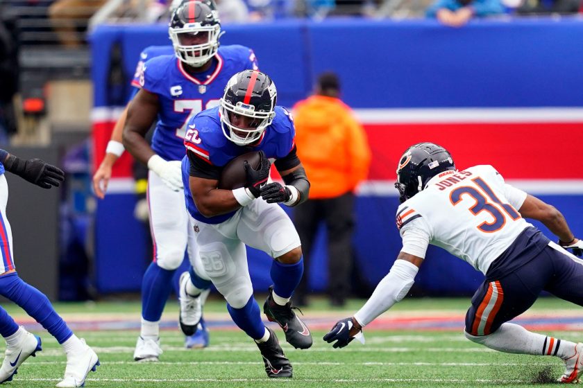 Giants’ run game will likely be front and center again vs. Packers