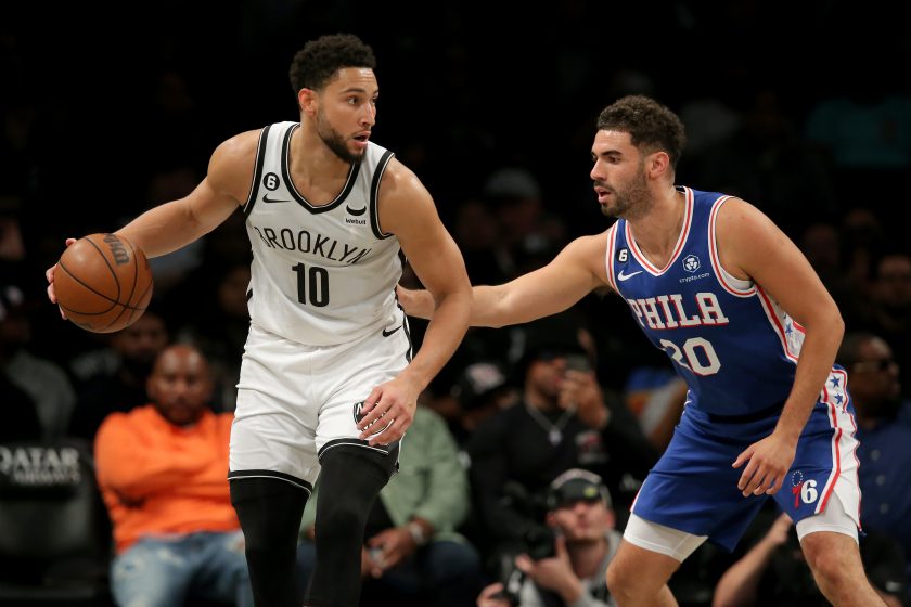 WATCH: Nets’ Ben Simmons clanks turnaround fadeaway jumper