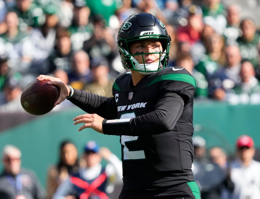 WATCH: Jets’ Zach Wilson throws 1st TD pass since Week 4 vs. Patriots