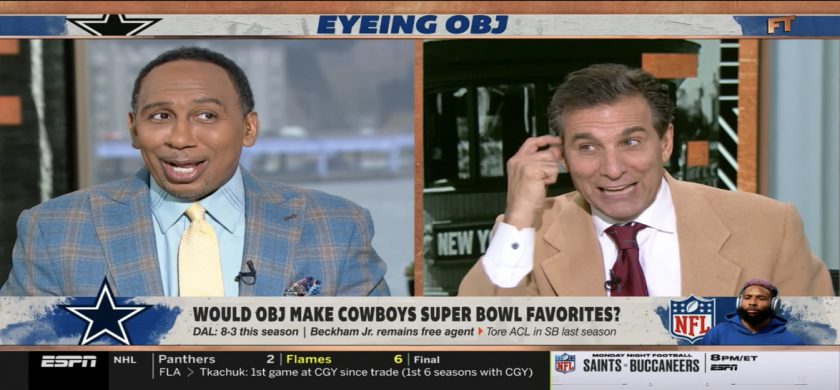 Stephen A. Smith, Chris ‘Mad Dog’ Russo rant about Odell Beckham Jr. as sports debate TV reaches zenith