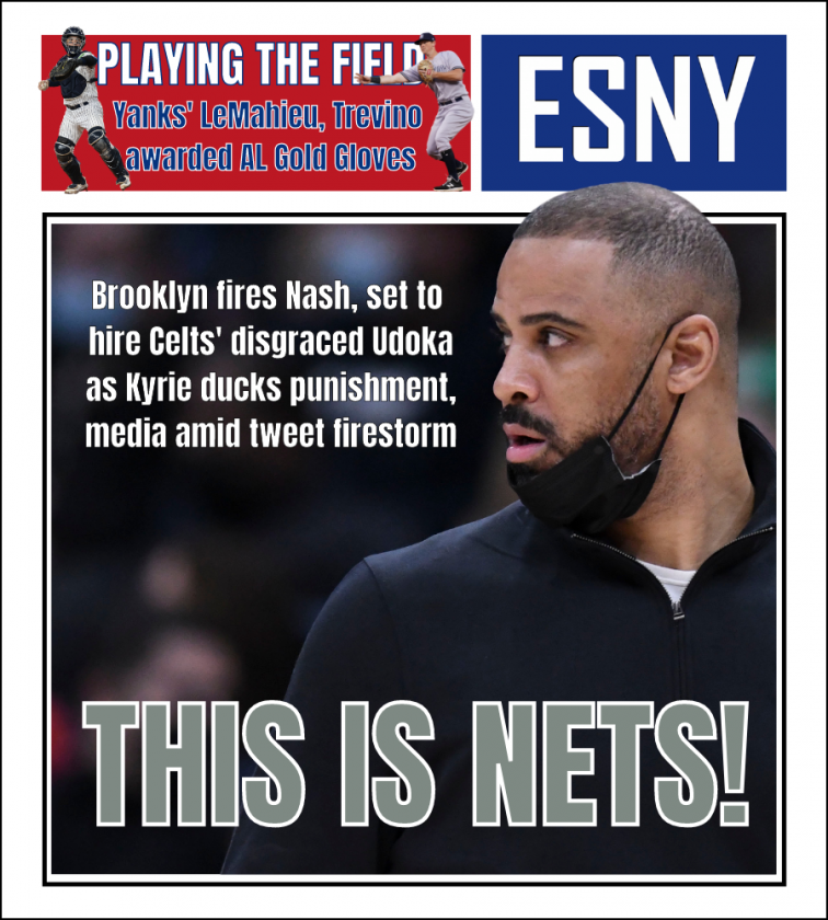 Brooklyn Nets are a dumpster fire | ESNY back page