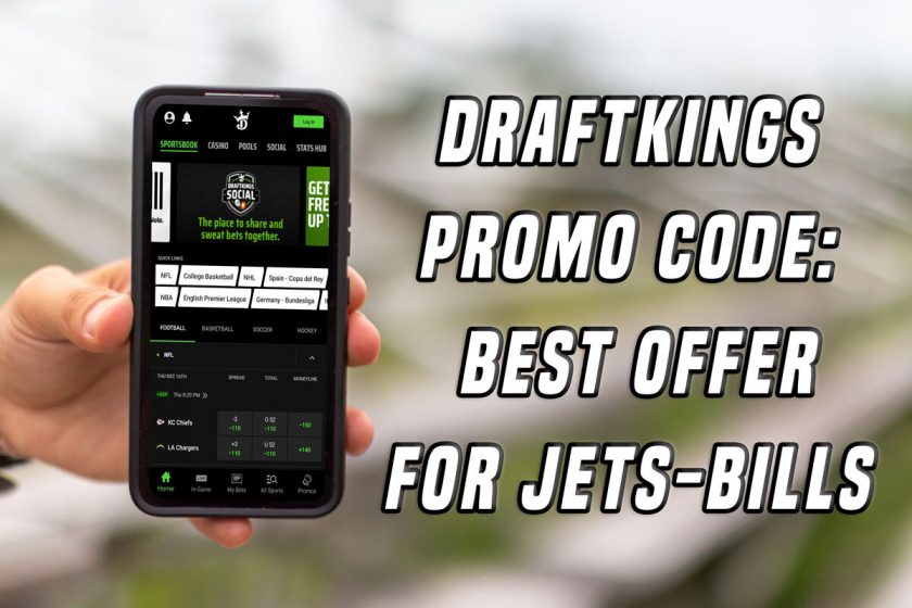 DraftKings Promo Code: Get Best Bonus for Jets-Bills Week 14 Clash