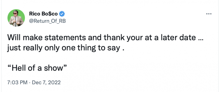 Barstool’s Rico Bosco headed to WFAN’s parent company?