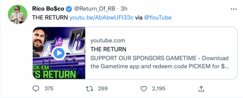 Barstool’s ‘Rico Bosco’ not joining WFAN’s parent company after all