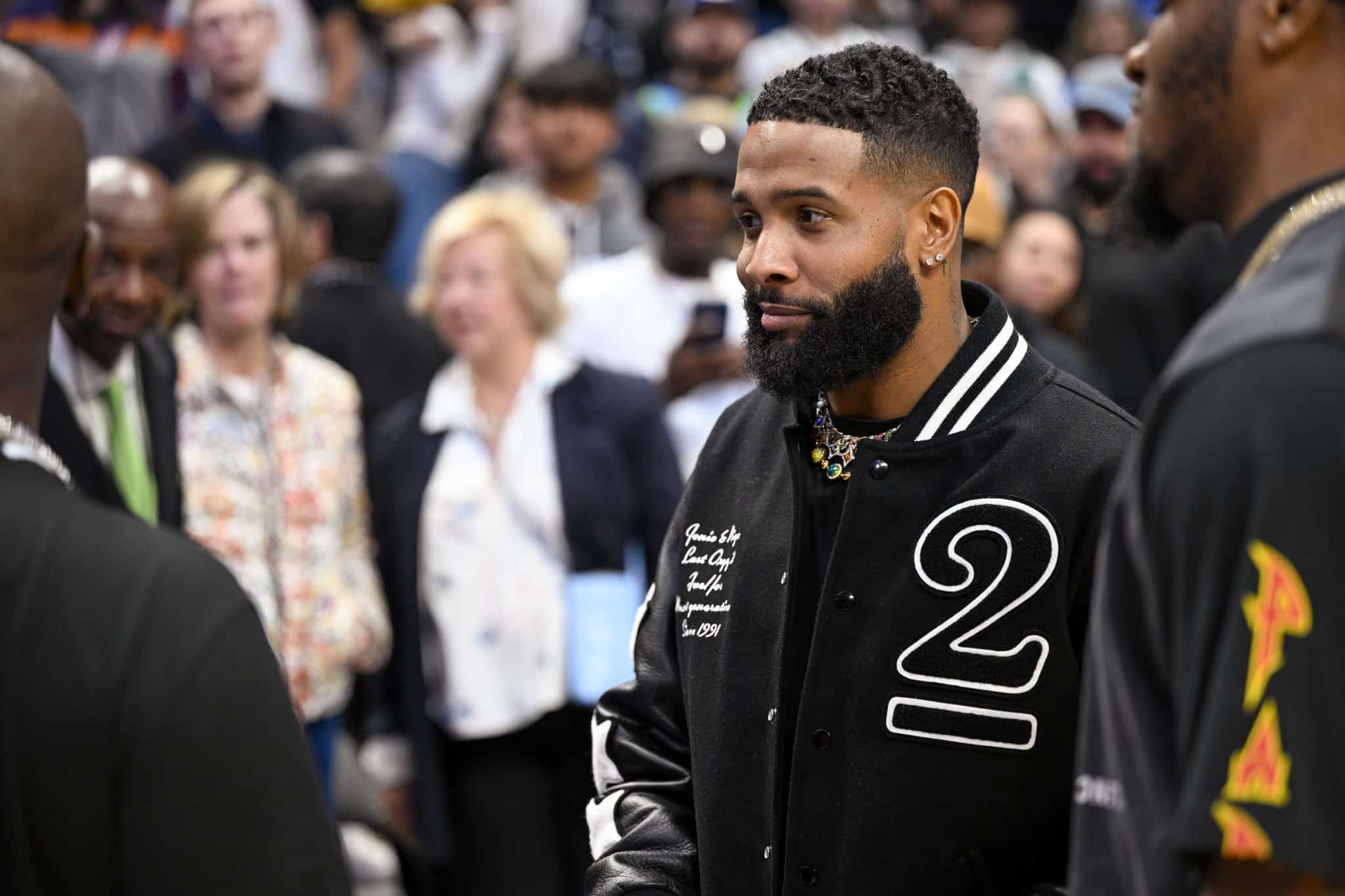 Odell Beckham crashes NFL owners meeting, talks to Jets brass