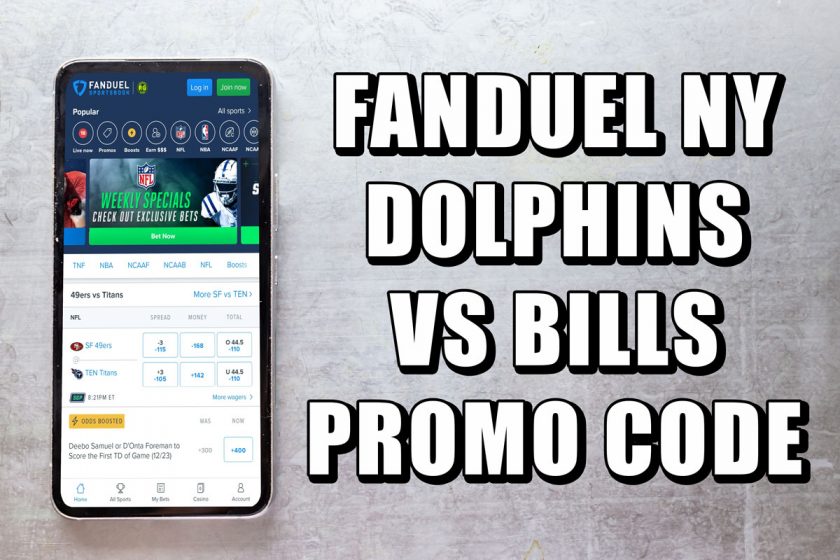 FanDuel NY Promo Offer: Crazy $125 No-Brainer for Dolphins-Bills