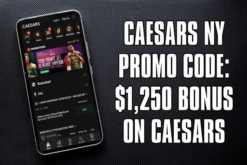 Caesars NY Promo Code: How to Bet Giants-Eagles With $1,250 on Caesars
