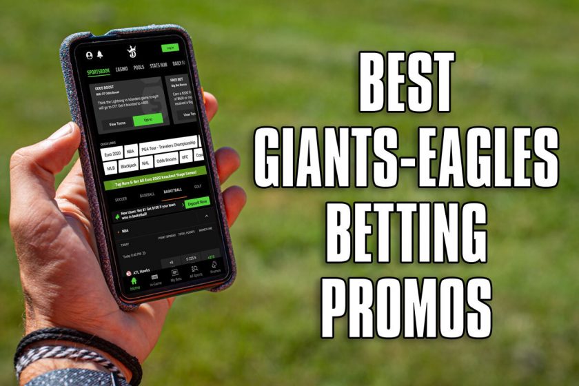 Here’s the Best Giants-Eagles Betting Promos and Sportsbook Bonuses