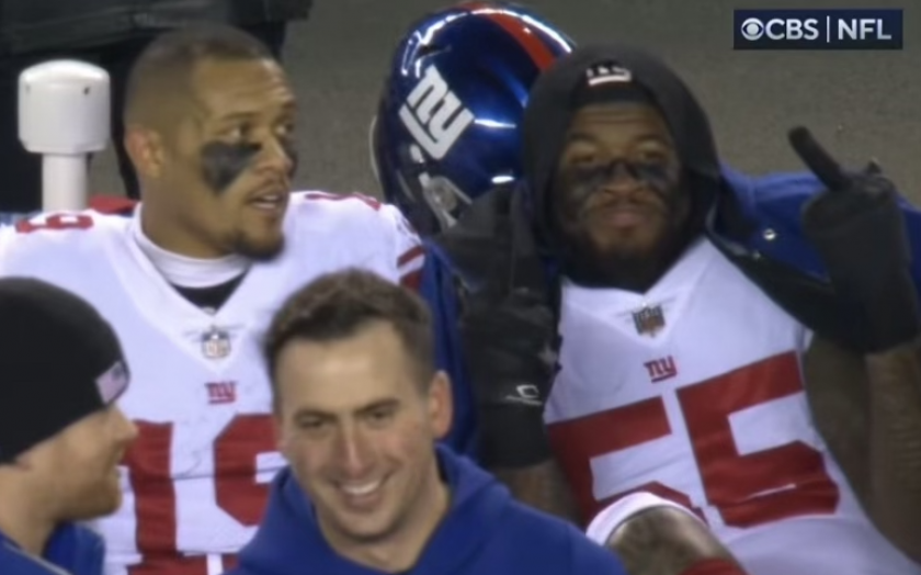 Mike Francesa torches Giants defender for double-bird salute: ‘Utter stupidity’