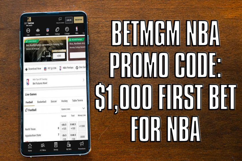 BetMGM NBA Promo Code: $1,000 First Bet Bonus for Second Half Tipoff