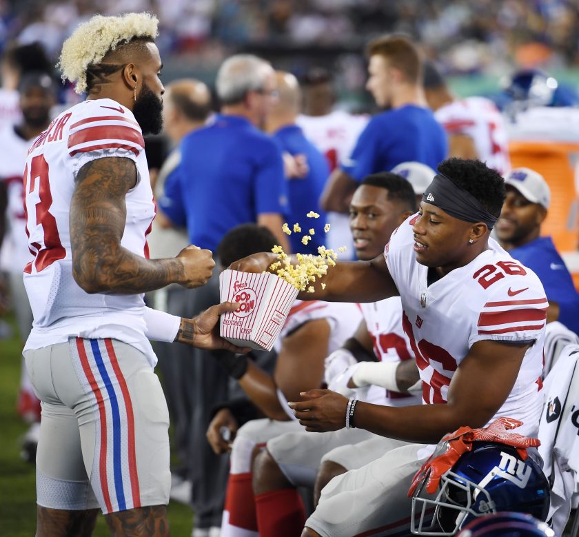 Odell Beckham Jr. is literally asking the Giants to call his agent