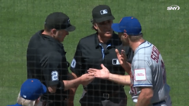 WATCH: Mets’ Max Scherzer ejected after heated argument with umpires