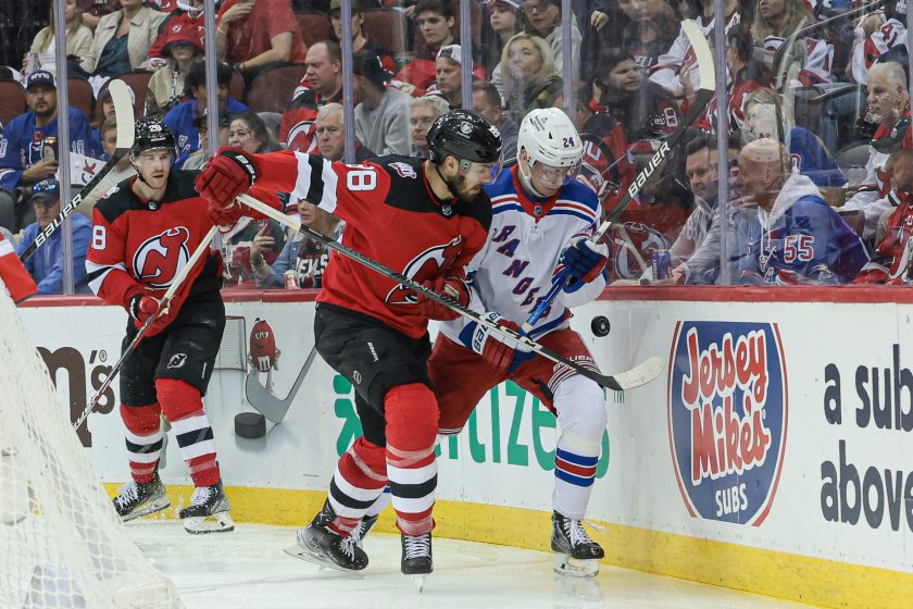 NJ deli offers exclusive seating for Rangers fans in the bathroom