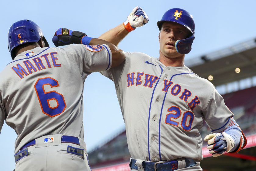 Pete Alonso during postgame interview: ‘Let’s f—ing go Mets’ (Video)