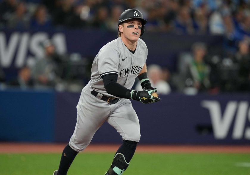 Yankees place Harrison Bader on waivers