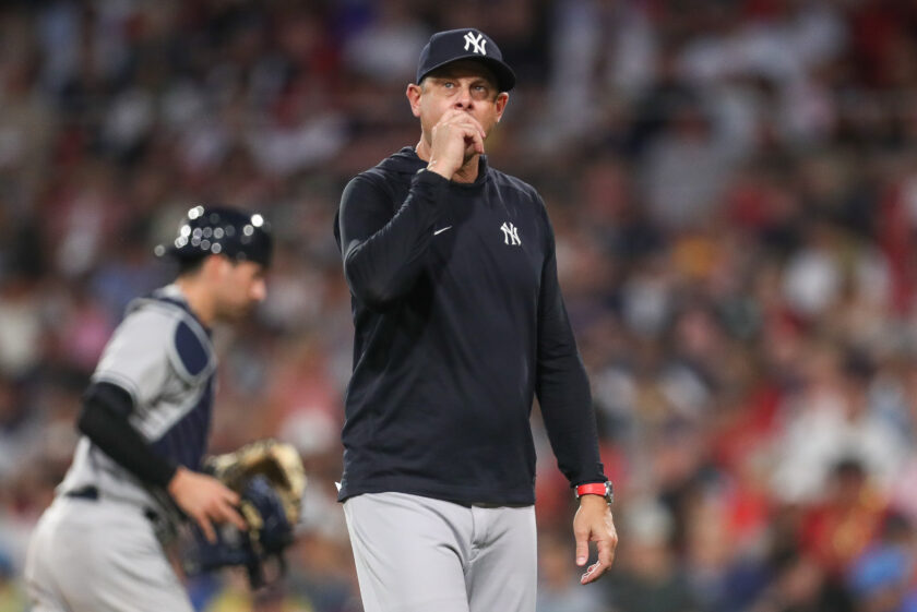 Yankees manager Aaron Boone unsure of 2024 status