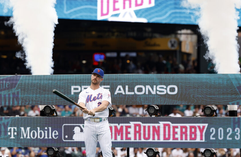 Mets’ Pete Alonso channels Noah Syndergaard ahead of 2nd half