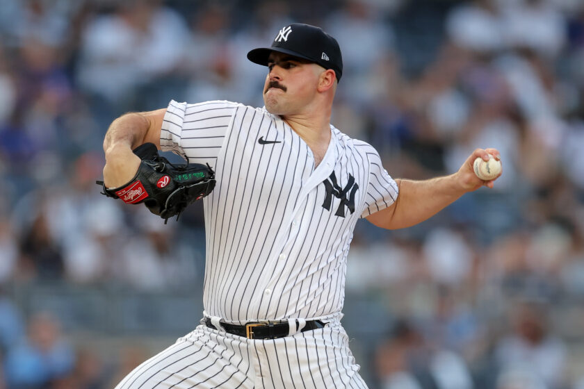 Carlos Rodon hates Yankees’ jersey ad patch as much as we do
