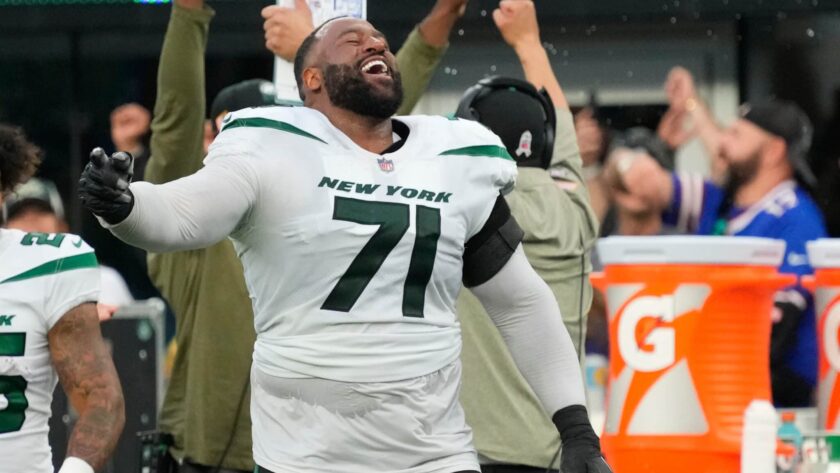 Jets’ offensive line panic subsides … for the moment