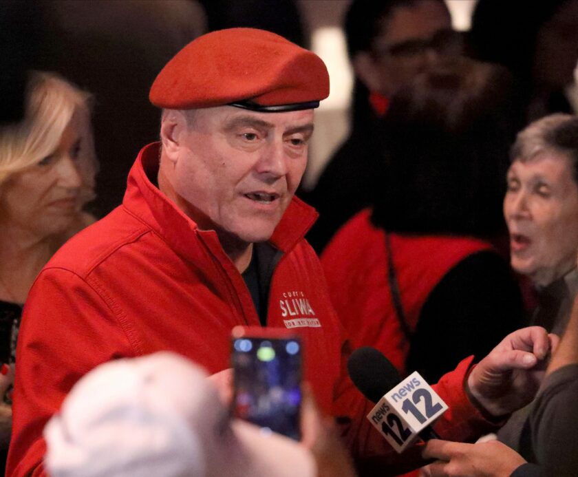 Curtis Sliwa says he hit an arrest milestone this weekend
