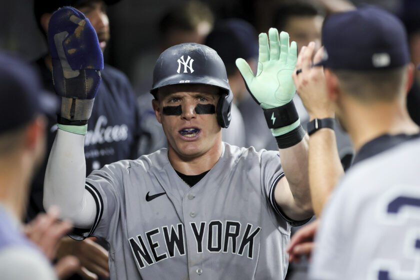Yankees CF Harrison Bader headed to Reds via waivers