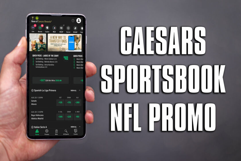 Caesars Sportsbook NFL Promo: Bet Any Week 2 Matchup, Score $250 in Bonus Bets