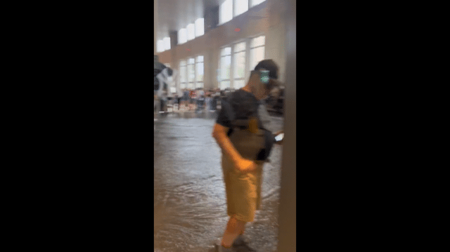 WATCH: Yankee Stadium morphed into a river during long rain delay