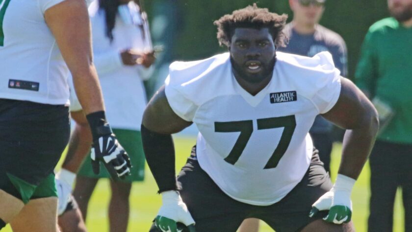 Jets are walking never-ending tightrope with offensive line