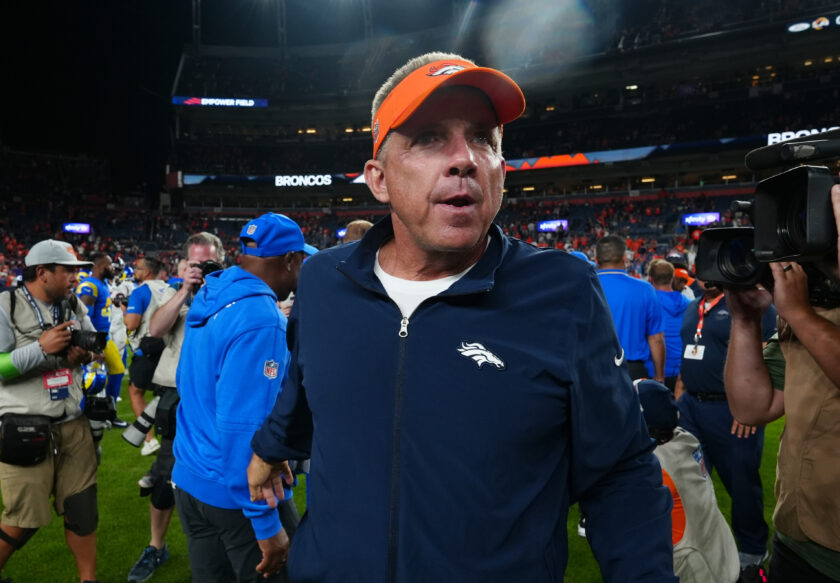 Celebrity head coach Sean Payton is doing as we expected