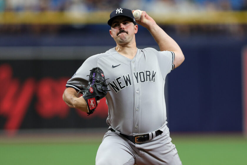 yankees red sox probable pitchers