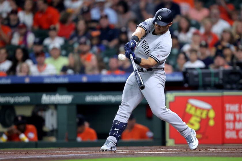 WATCH: Yankees’ Jasson Dominguez slugs go-ahead home run in Houston