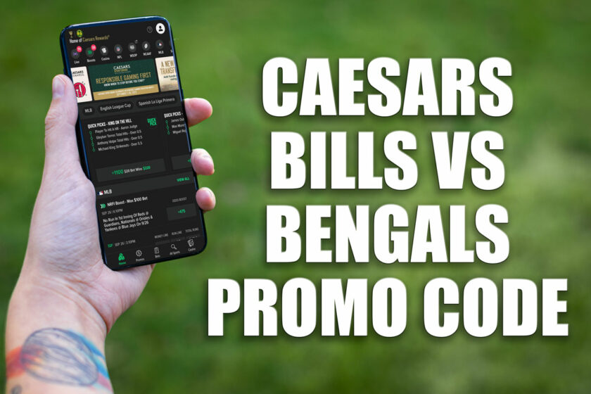 Caesars Promo Code ESNY1000: $1K Bet for Bills-Bengals, NFL Week 9 Games