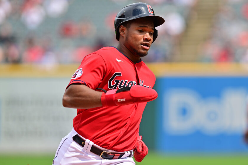 Yankees claim OF Oscar Gonzalez off waivers from Cleveland