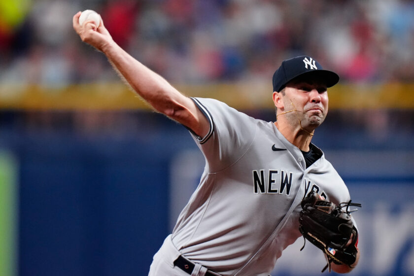 Yankees boost bullpen more, bring back RHP Lou Trivino